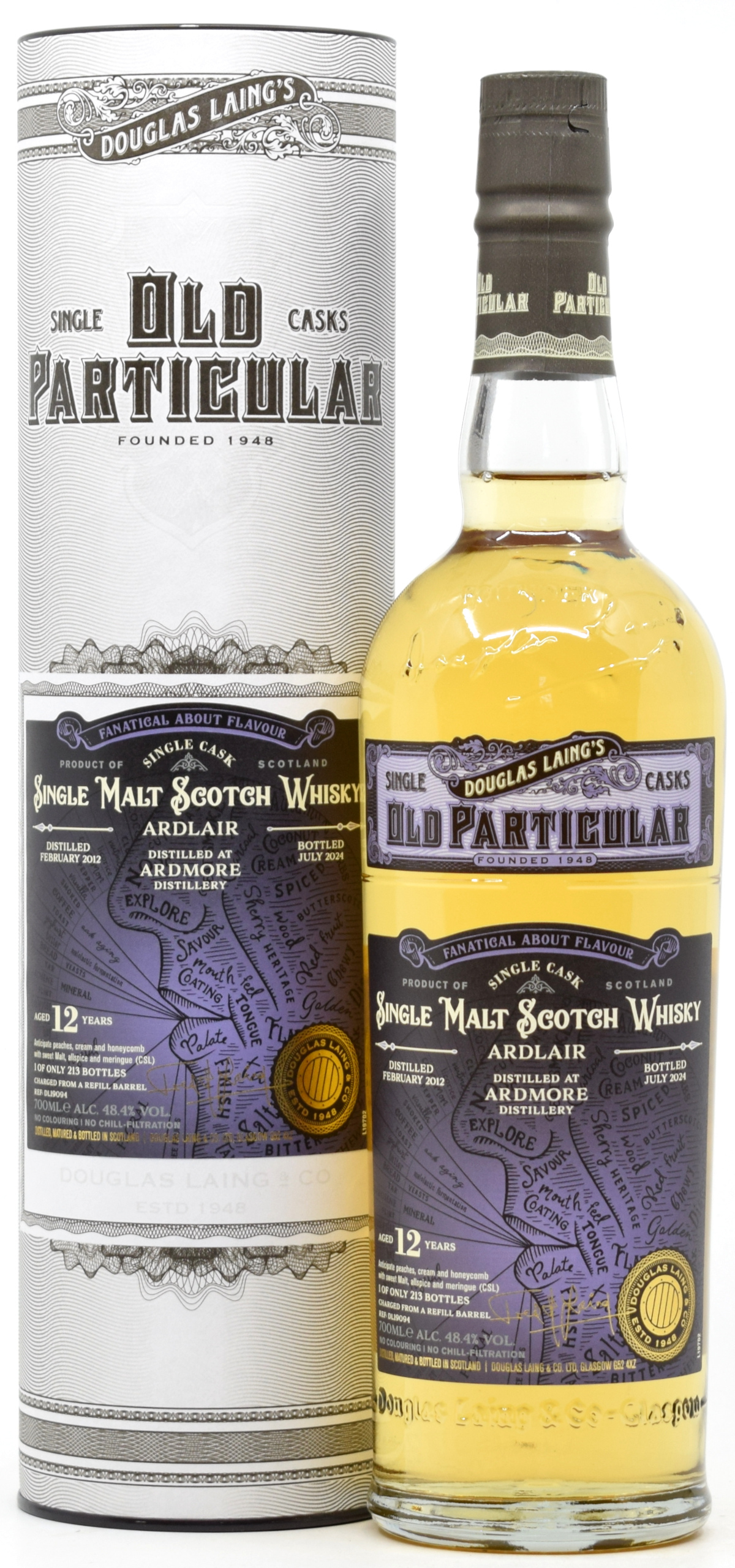 ardlair_DL Ardlair (unpeated Ardmore) 2012/2024 Old Particular Douglas Laing 48,4% vol.