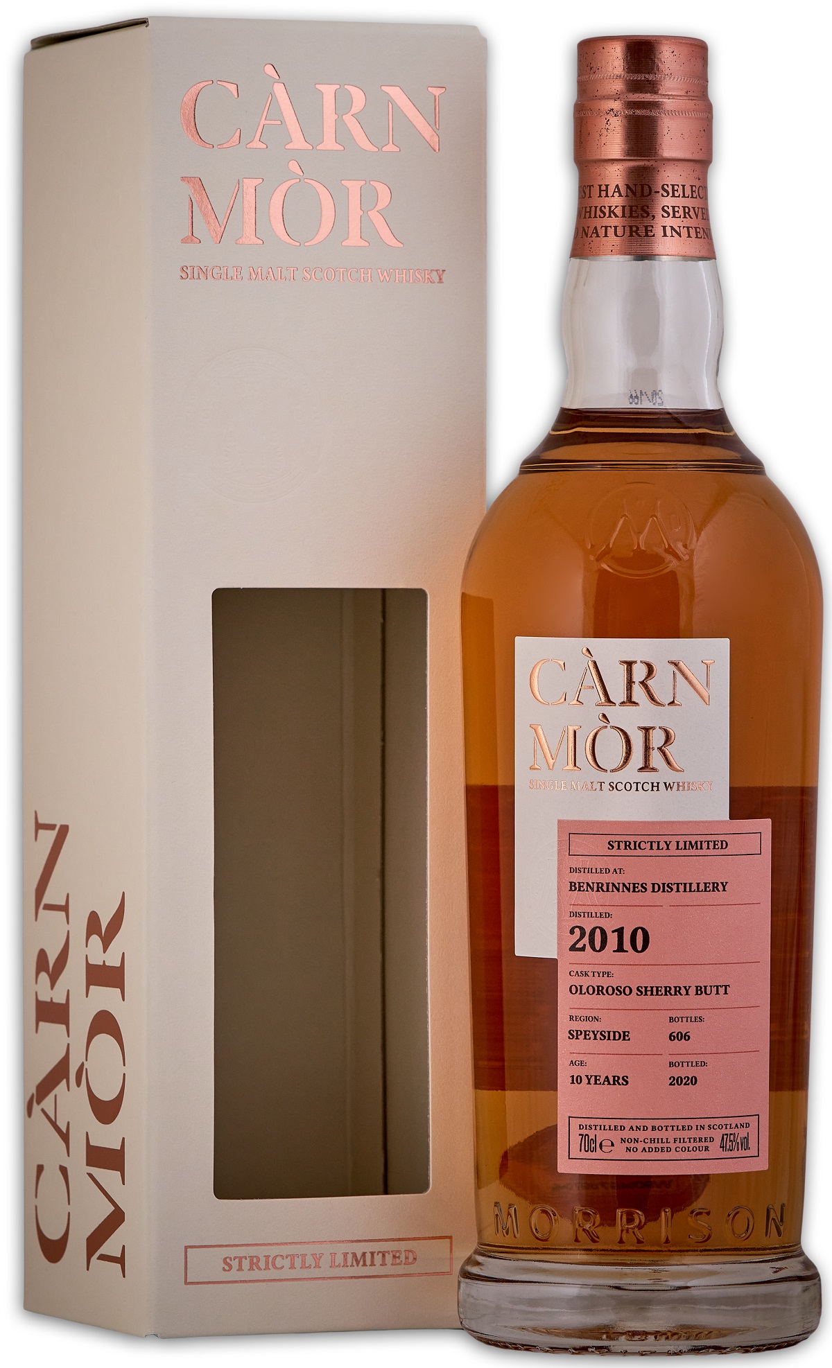 benrinnes-SMALL Benrinnes 10 Jahre 2010/2020 Oloroso Sherry Cask Carn Mor Strictly Limited 47,5% vol.