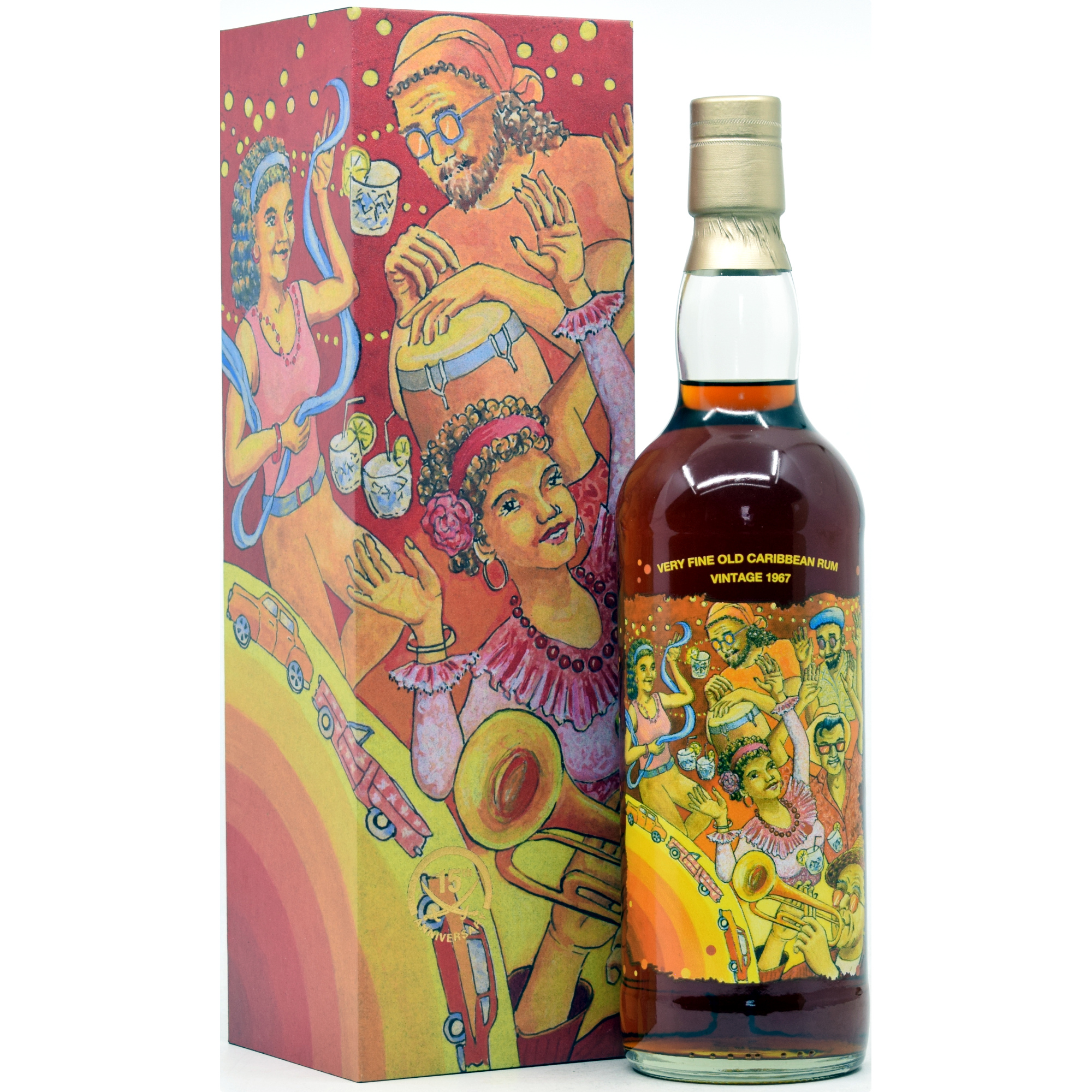 Caribbean Rum 59 Jahre 1967/2026 Sansibar 15th Anniversary 51,1% vol.