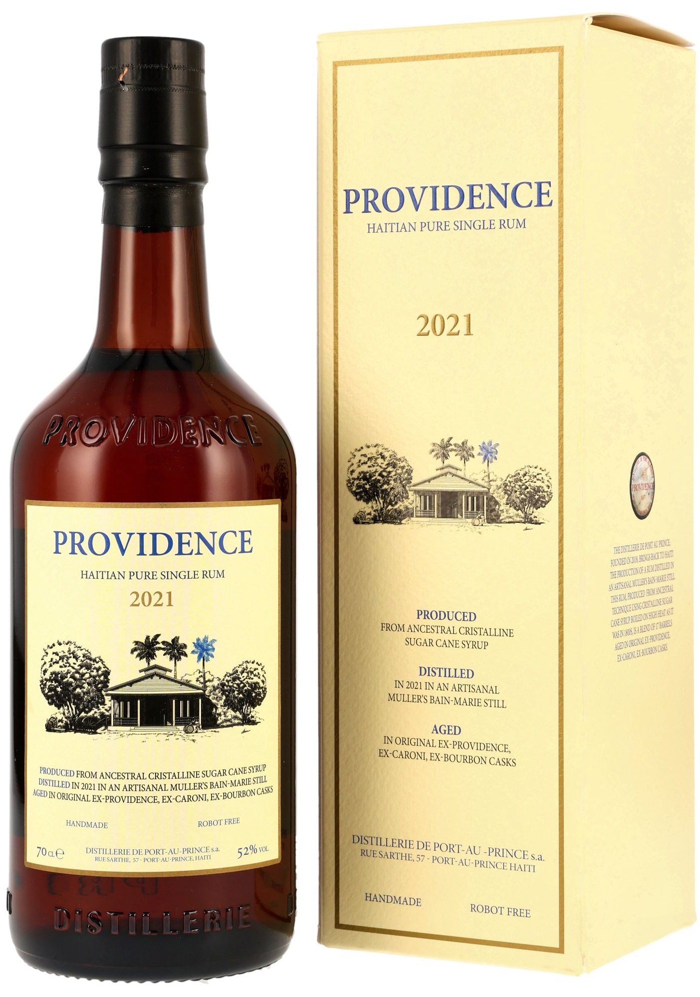 Providence 2021 Haitian Pure Single Rum 52% vol.