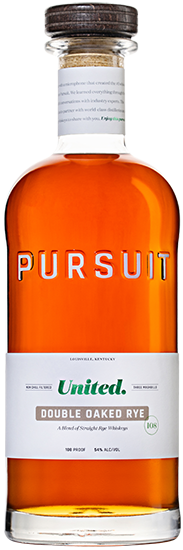 Pursuit United Double Oaked Rye 54% vol.