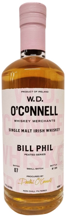 wd-bill-phill-single-malt W.D. O'Connell Bill Phil Peated Series Irish Single Malt Whiskey 47,5% vol.