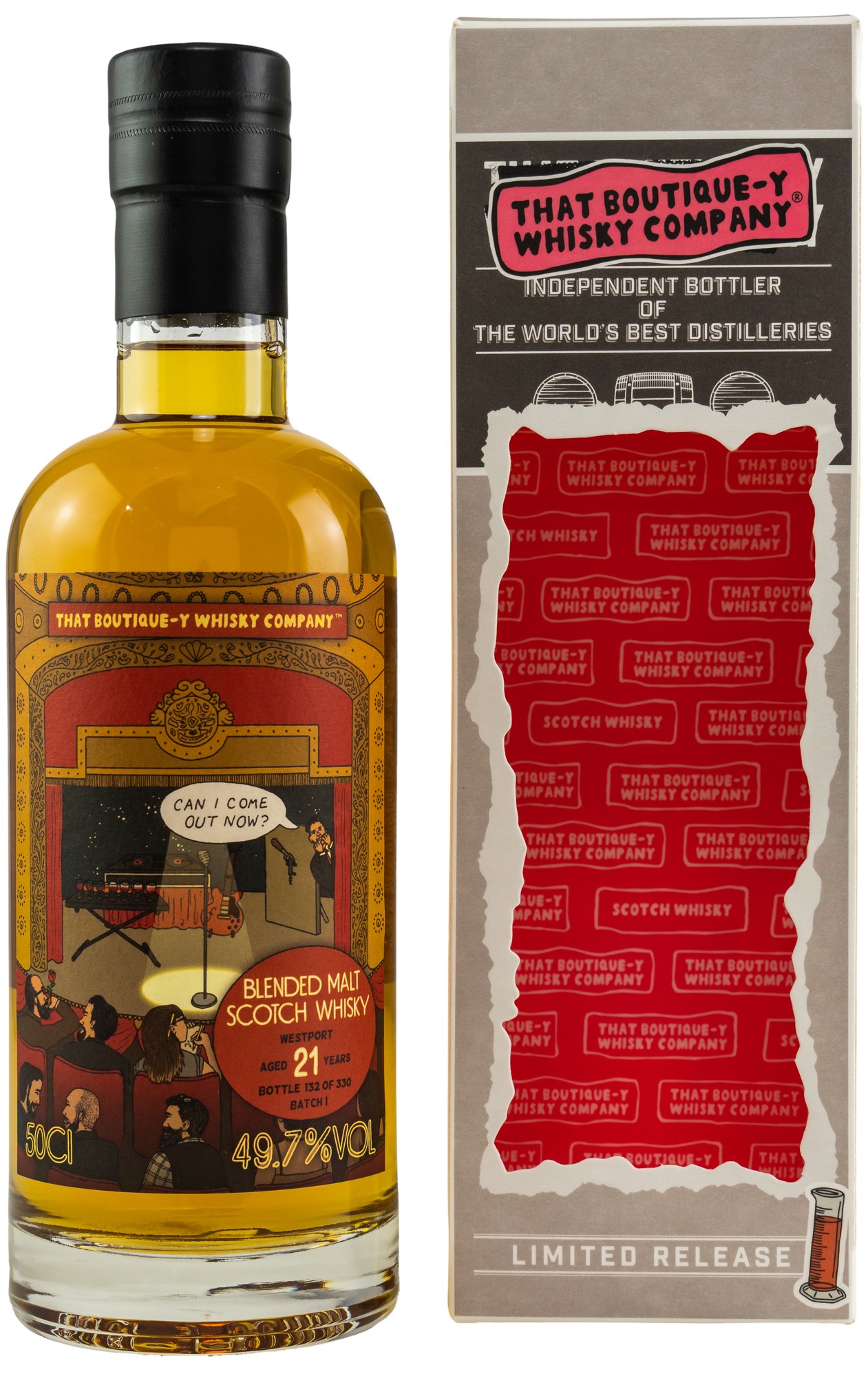 westport_21_tbwc Westport 21 Jahre Batch #1 That Boutique-y Whisky Company 49,7% vol.