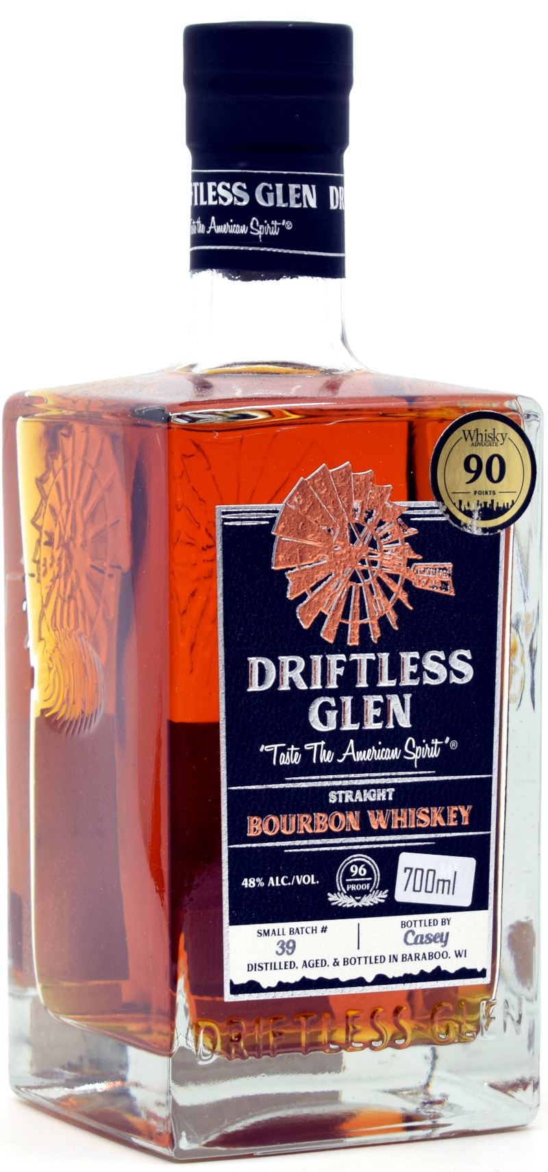 Driftless Glen Small Batch Straight Bourbon Whiskey 48% vol.