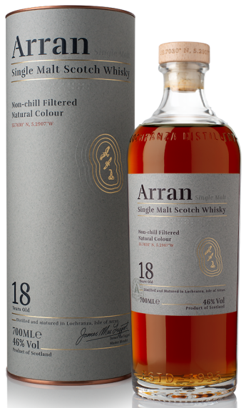Arran_18_correct_cork_correct_colour_product_listing_rebrand Arran 18 Jahre 46% vol.