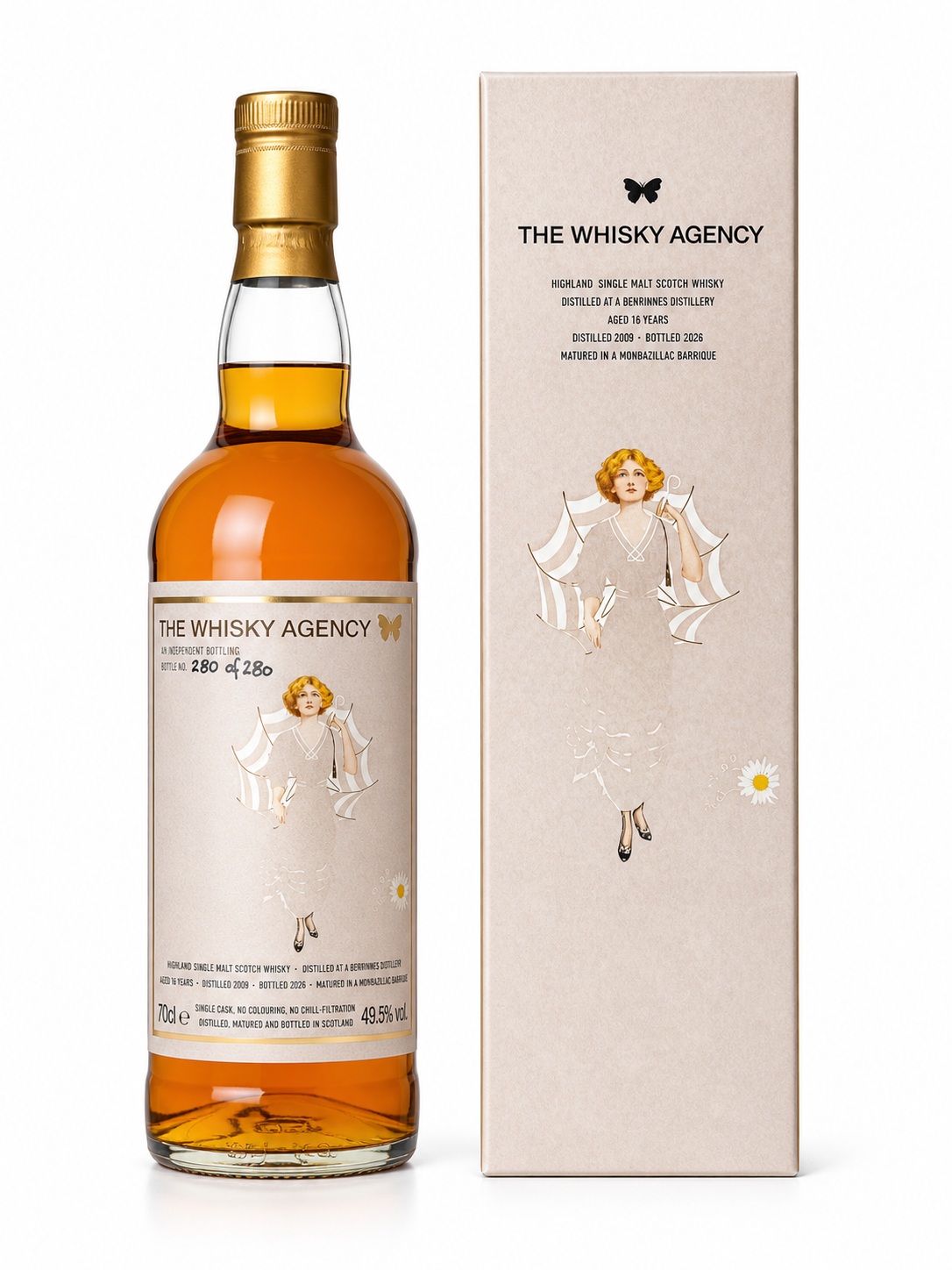 Ardmore 16 Jahre 2009/2026 Monbazillac Cask The Whisky Agency 49,5% vol.