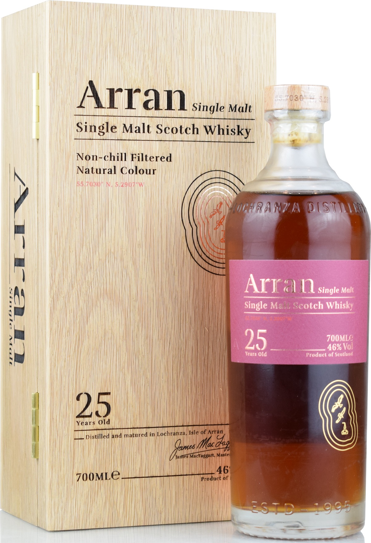 arran_25 Arran 25 Jahre 46% vol.