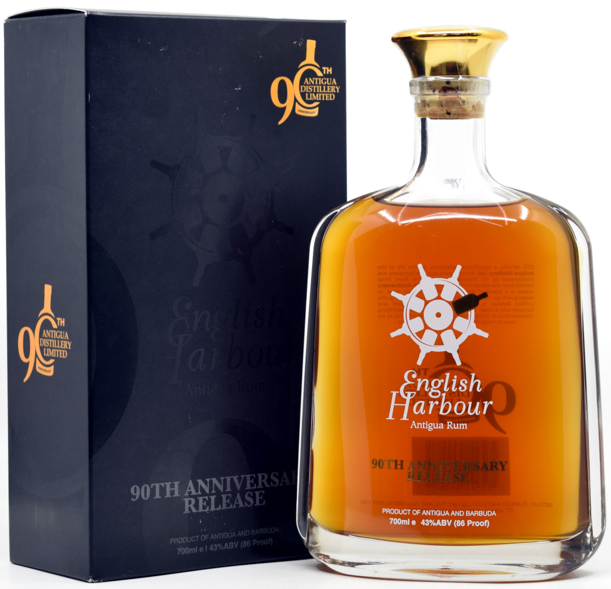 english_harbour_90th English Harbour 90th Anniversary Release 43% vol.