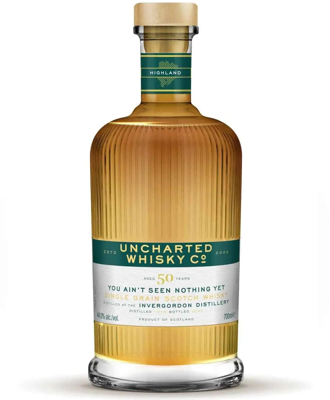 Invergordon 50 Jahre 1974/2025 You Ain’t Seen Nothing Yet Uncharted Whisky 46,3% vol.