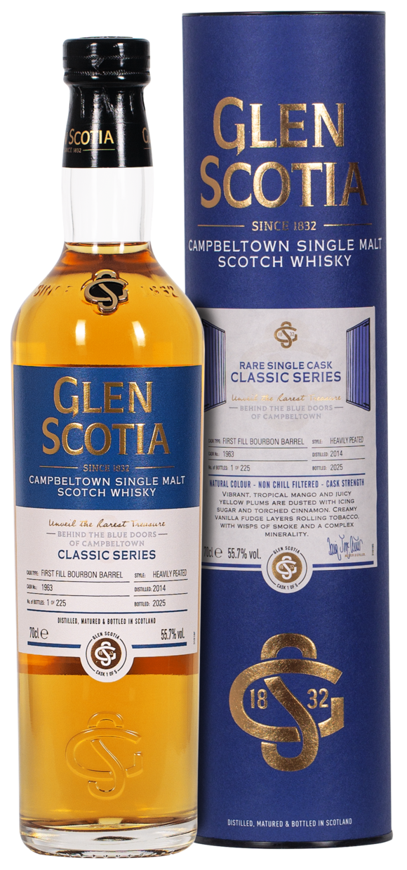 Glen Scotia 2014/2025 Heavily Peated Classic Series Cask 1/5 55,7% vol.