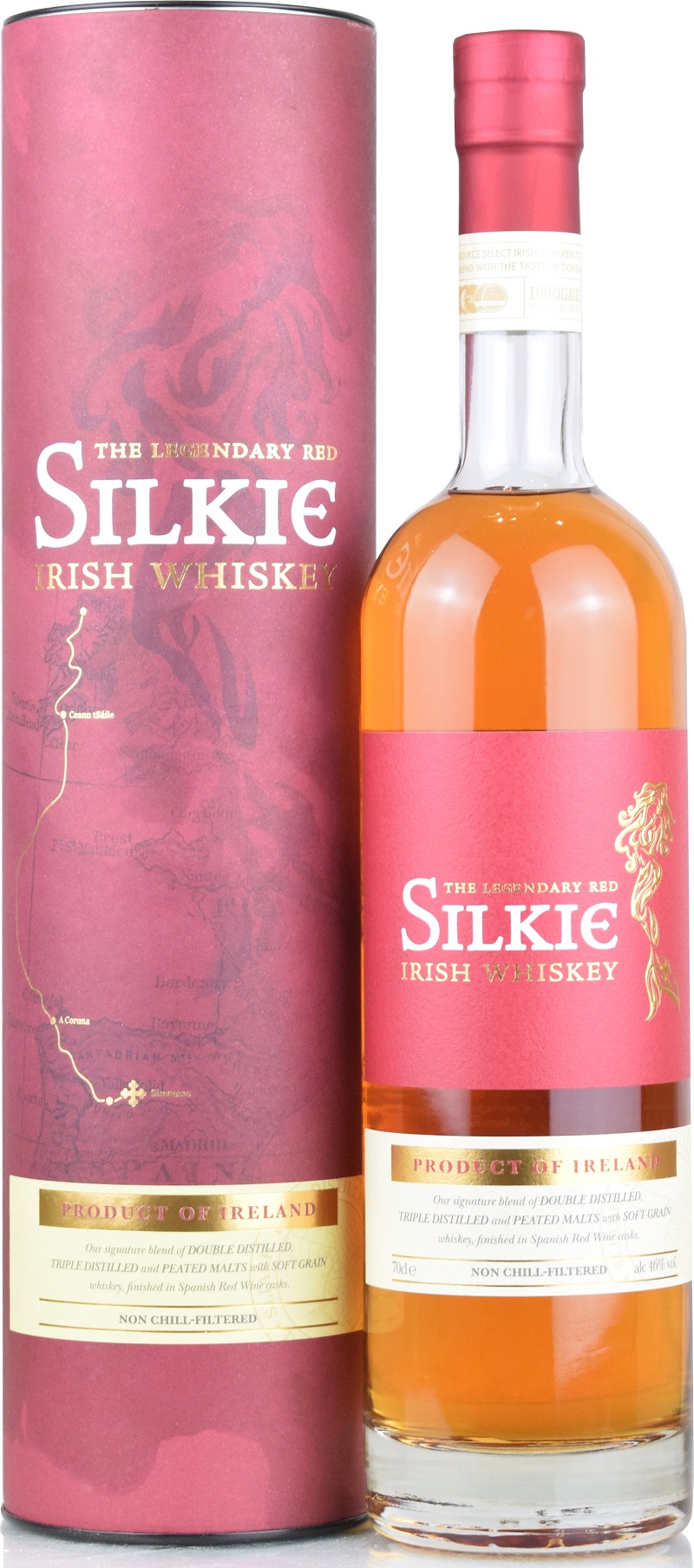 silkie_red Silkie Red The Legendary Blended Irish Whiskey 46% vol.