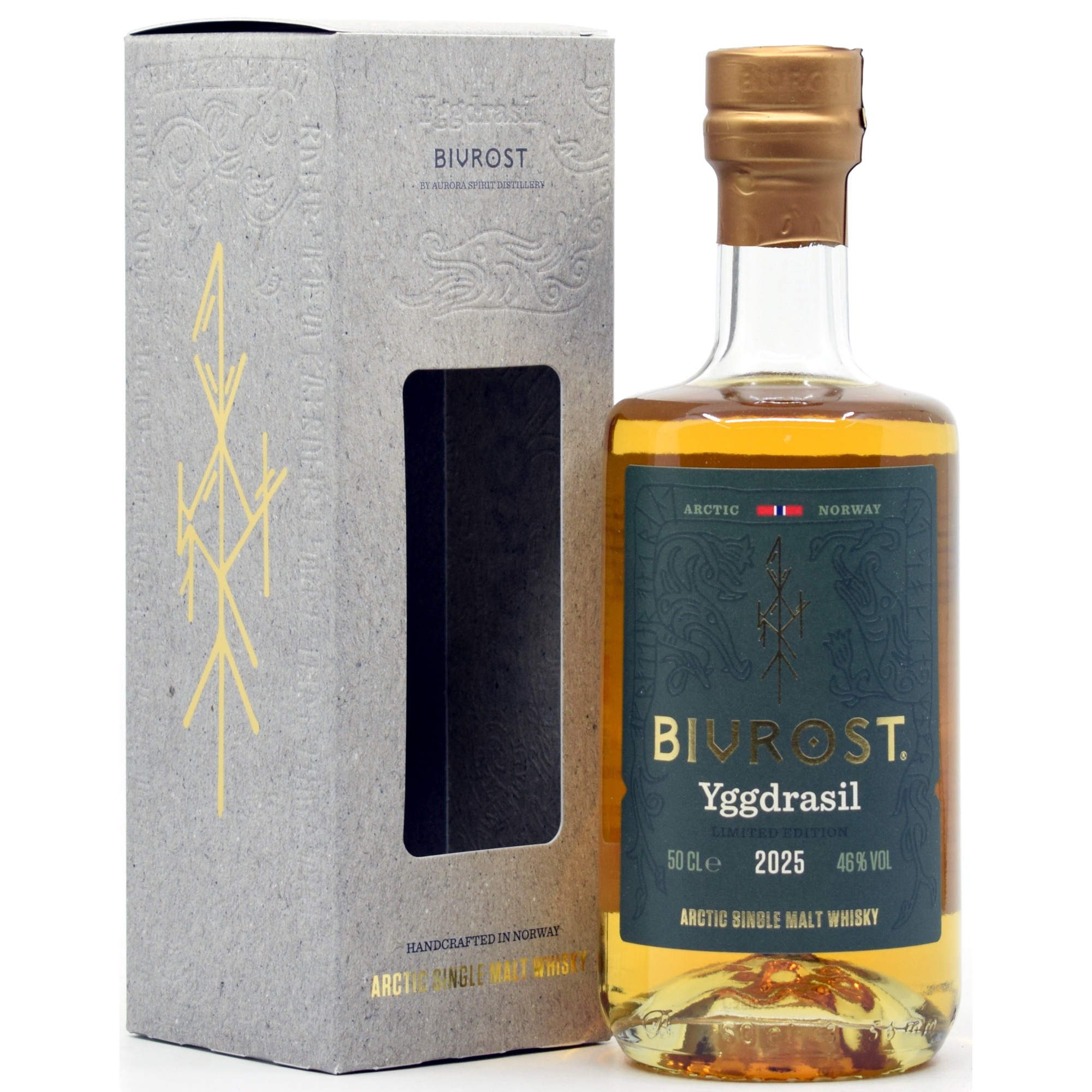 bivrost_yggdrasil_2025 Bivrost Yggdrasil Release 2025 Arctic Single Malt Whisky 46% vol.