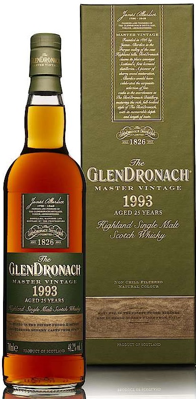 glendronach_master_vintage_1993 Glendronach 25 Jahre 1993 Master Vintage 48,2% vol.