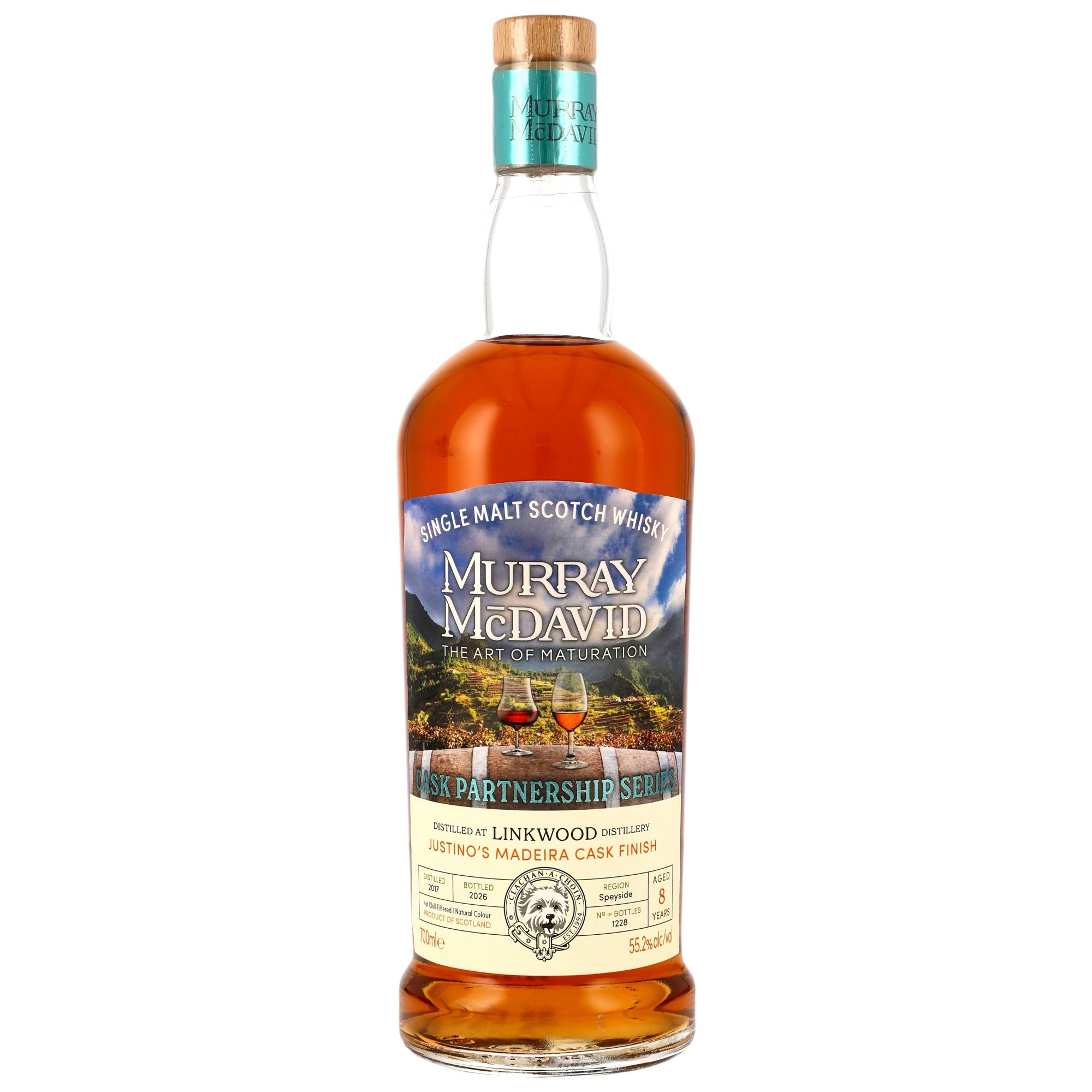 Linkwood 2017/2026 Justino's Madeira Cask Murray McDavid Cask Partnership Series 55,2% vol.