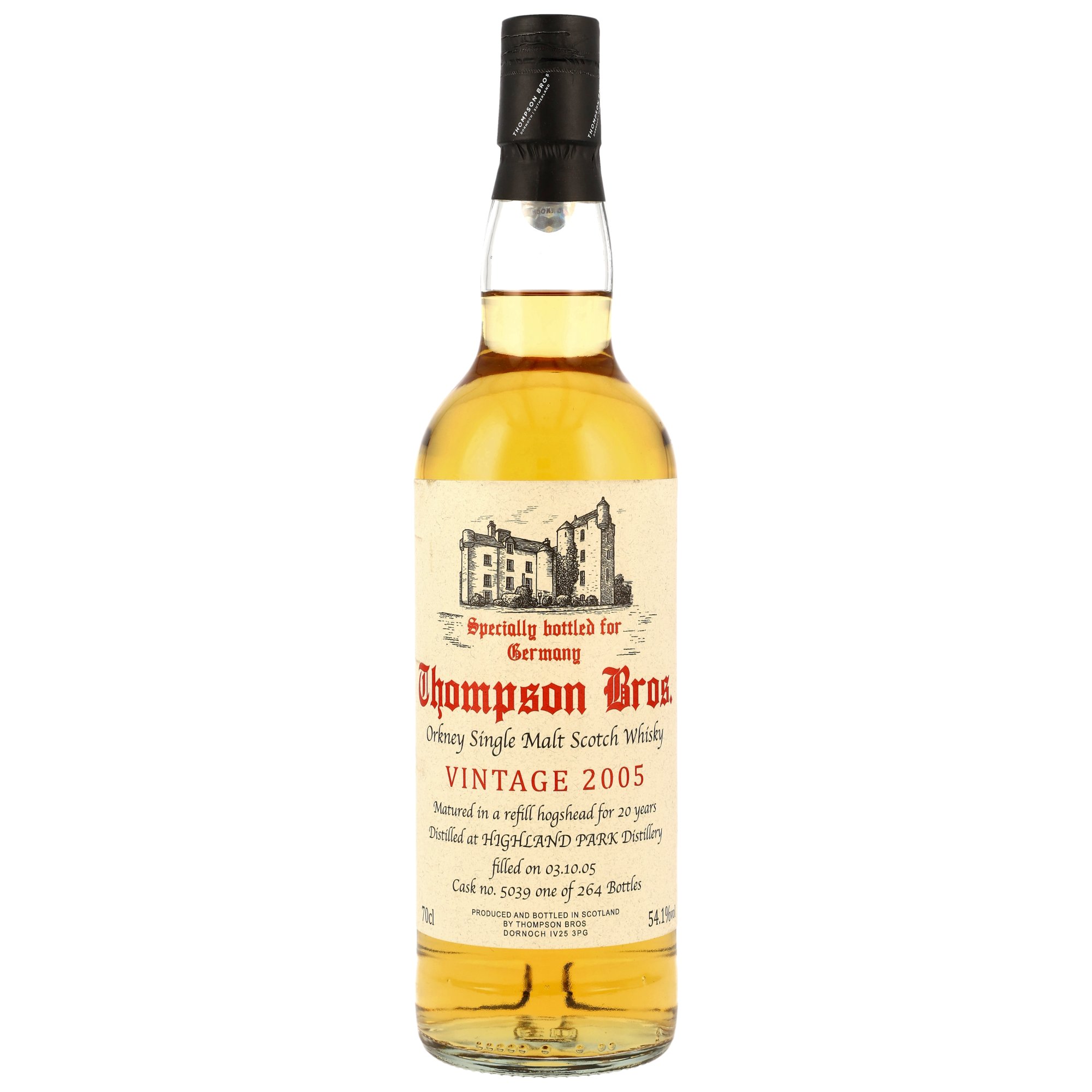 Highland Park 20 Jahre 2005/2025 Thompson Bros #5039 54,1% vol.