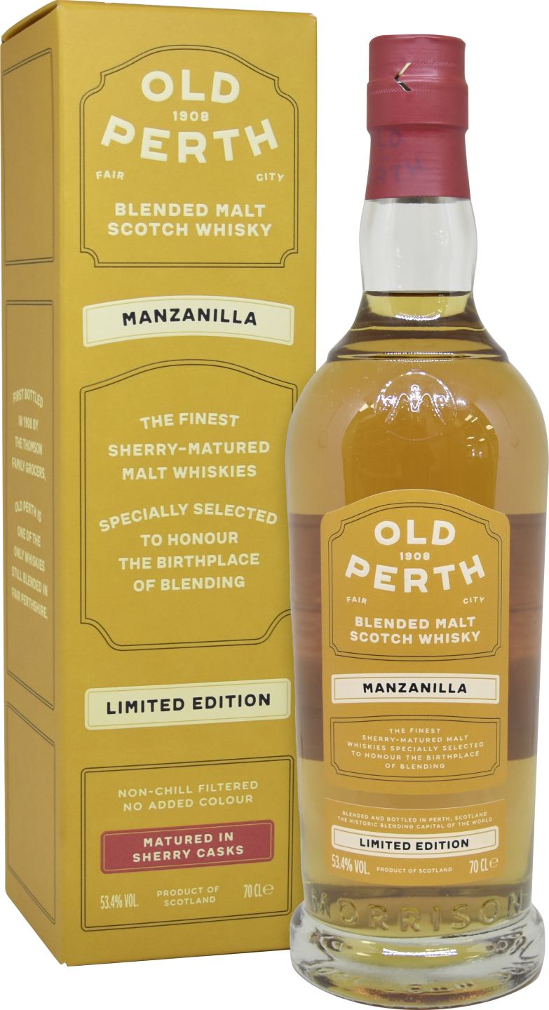 old_perth_manzanilla Old Perth Manzanilla Sherry Limited Edition Cask Strength 53,4% vol.