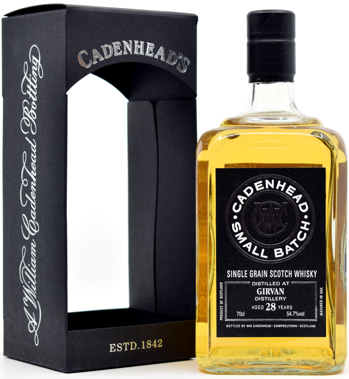 girvan_28_Ca Girvan 28 Jahre 1988/2016 Cadenhead 54,7% vol.