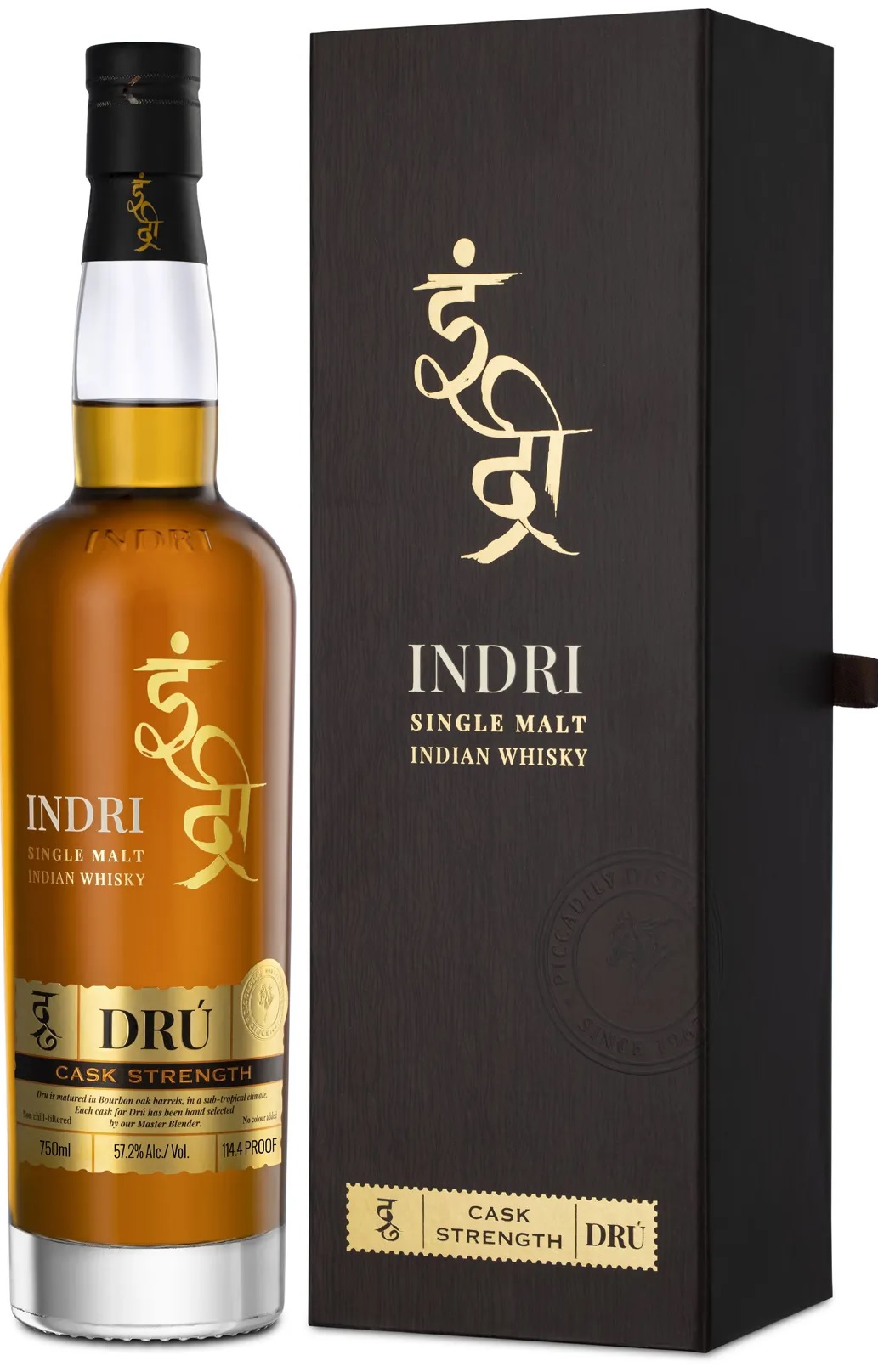 Indri-Dru Indri Dru Cask Strength Indian Single Malt 57,2% vol.