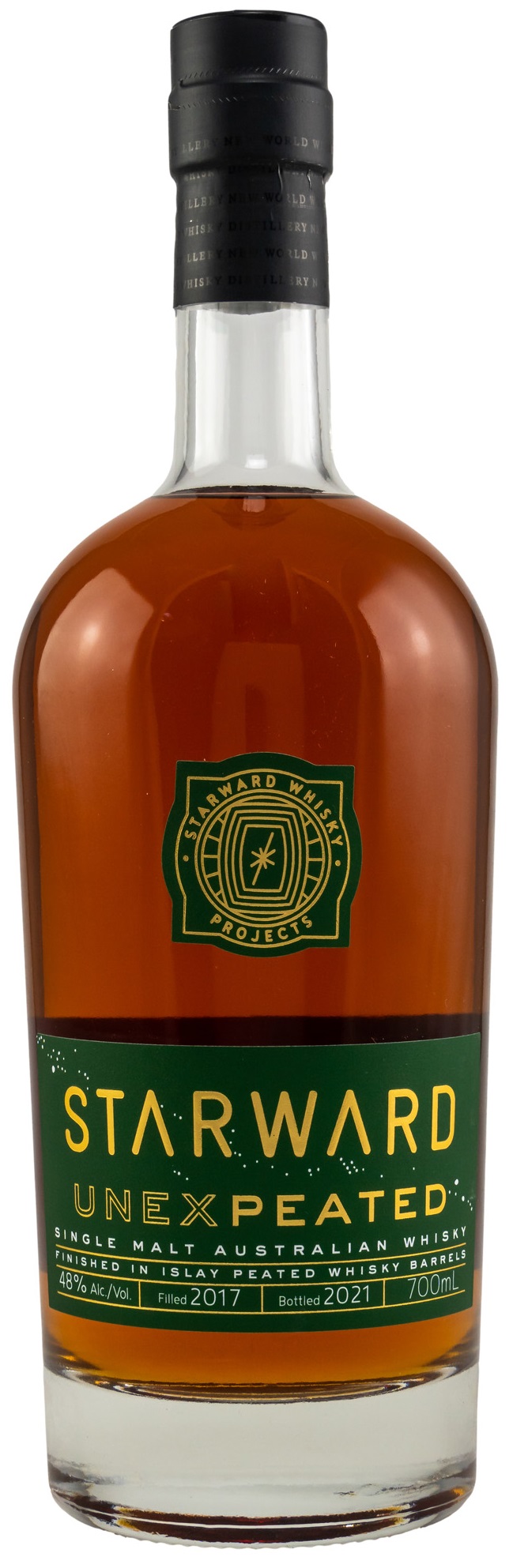 starward_unex_peated Starward Projects 2017/2021 Unex Peated Barrel 48% vol.