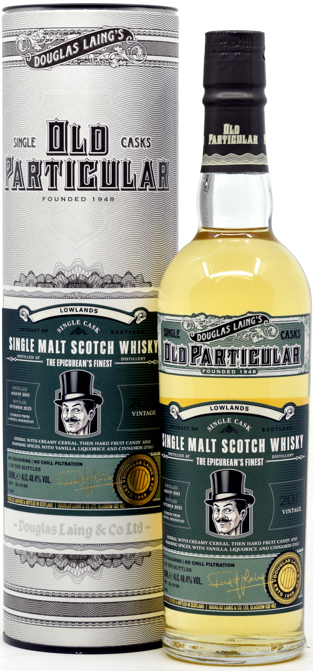Epicurean's Finest 2013/2023 Old Particular Douglas Laing 48,4% vol. 0,5 l