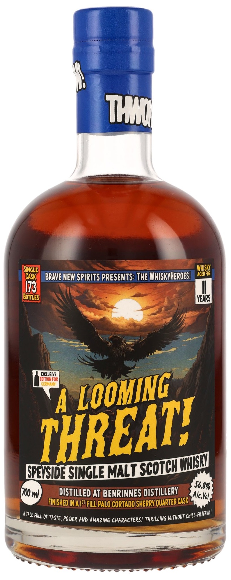 Benrinnes-BNS Benrinnes 11 Jahre WhiskyHeroes A Looming Threat Brave New Spirits 56,8% vol.