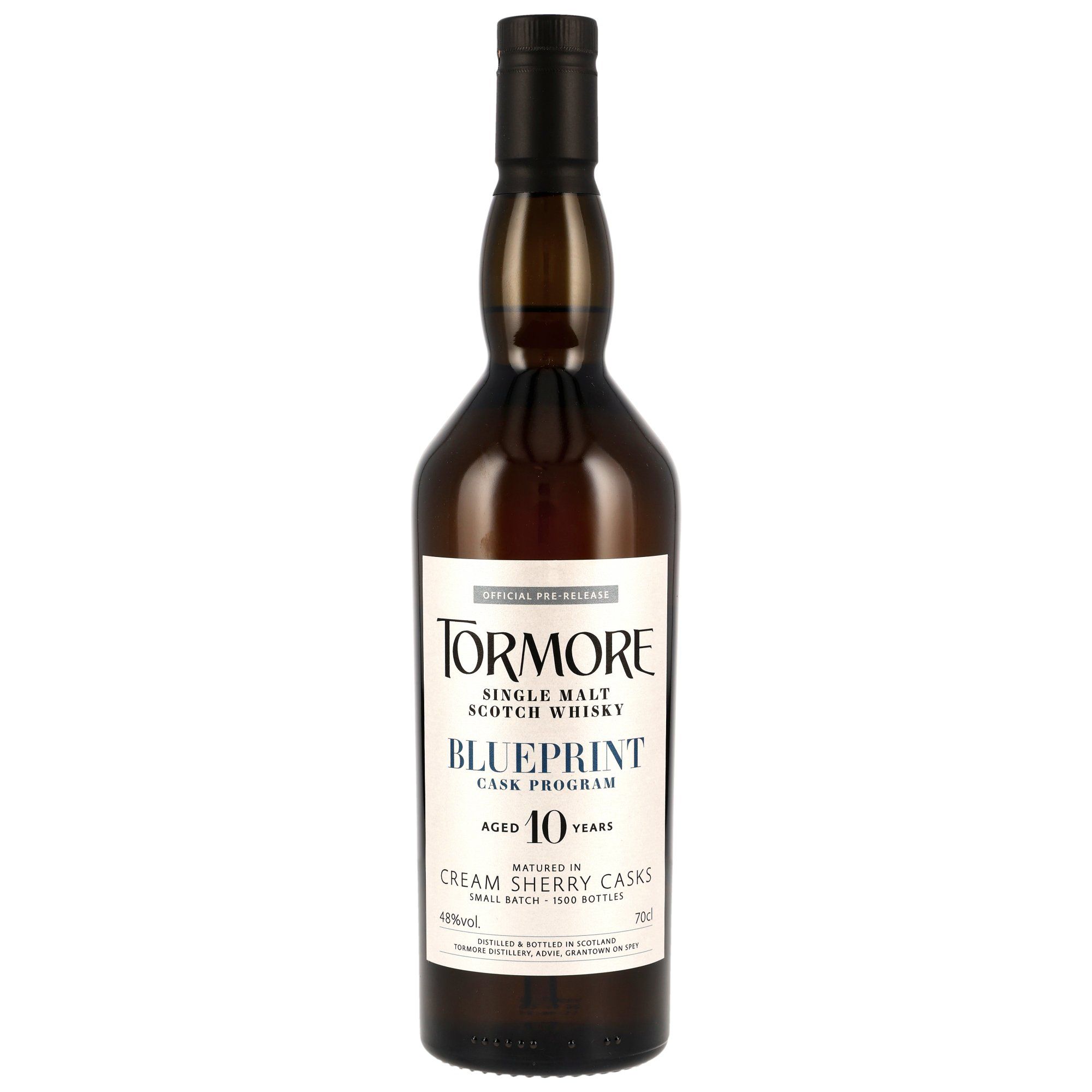 Tormore_blueprint_sherry Tormore 10 Jahre Cream Sherry Casks Blueprint Cask Program 48% vol.