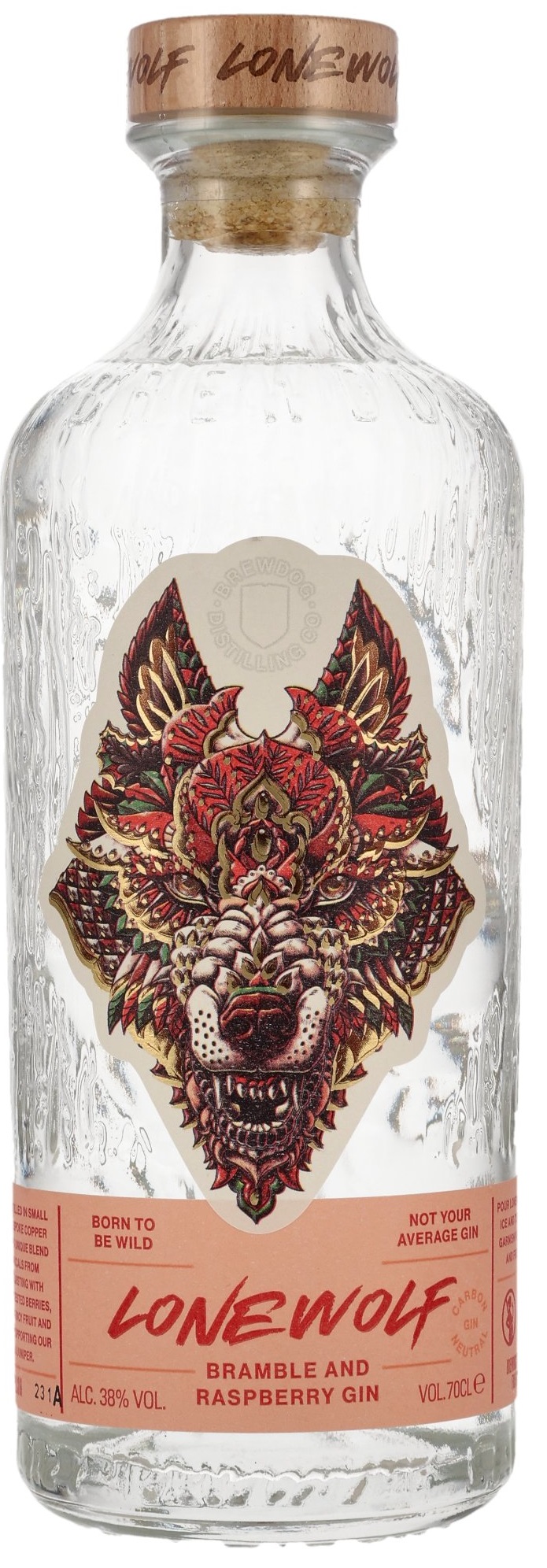 BrewDog-LoneWolf-Bramble-_Raspberry Brewdog LoneWolf Bramble & Raspberry Gin 40% vol.