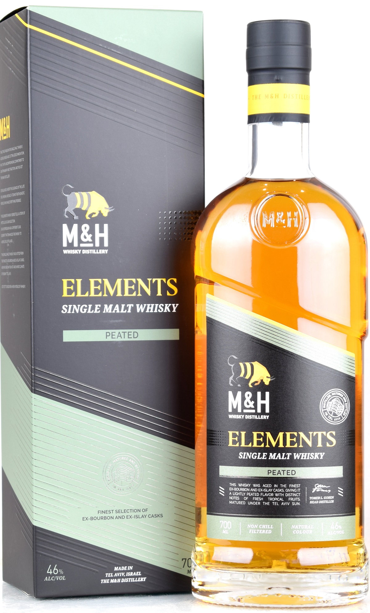 MH_elements_peated Milk & Honey Elements Peated 46% vol.