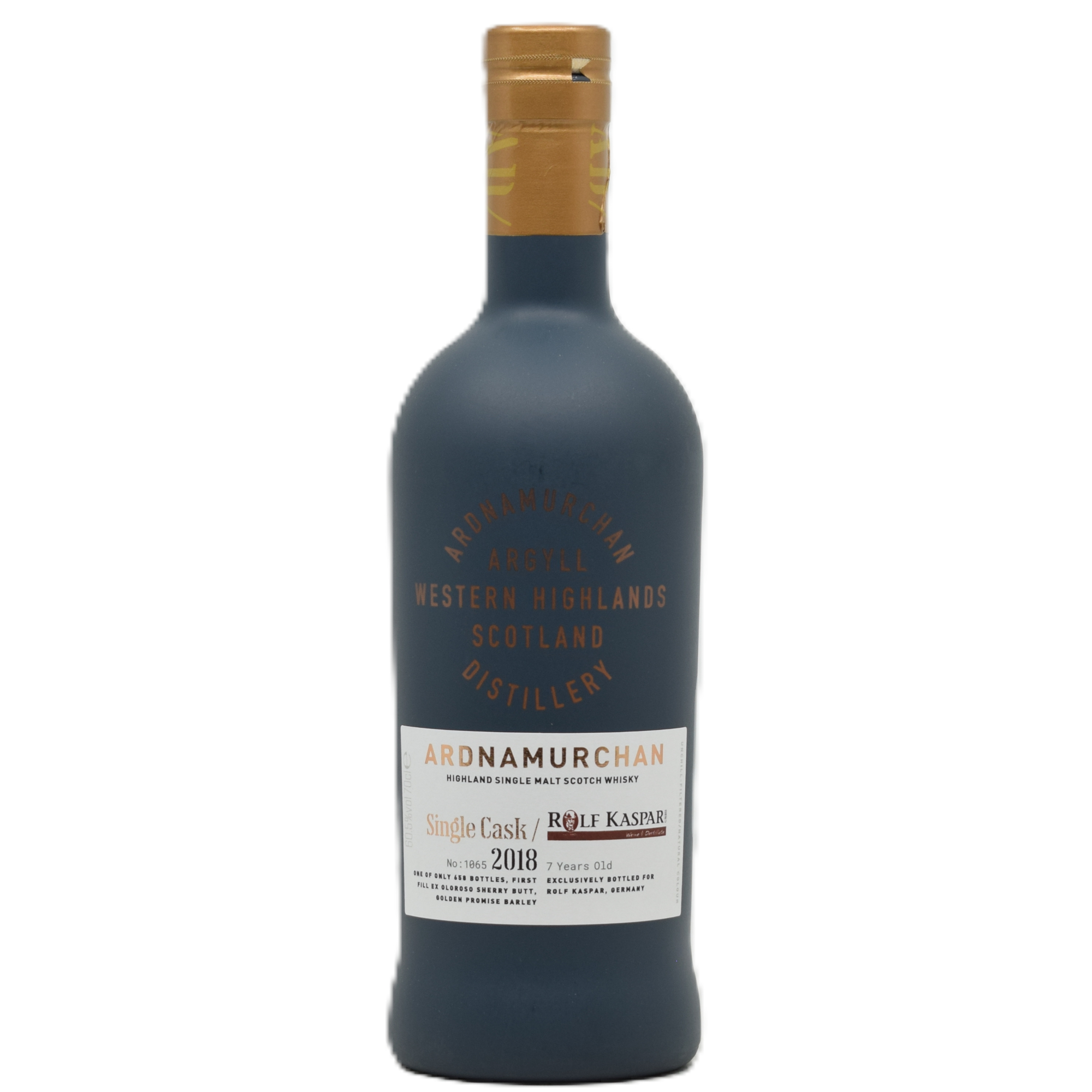 Ardnamurchan 2018/2025 1st Fill Oloroso Sherry Single Cask Golden Promise Barley 60,5% vol