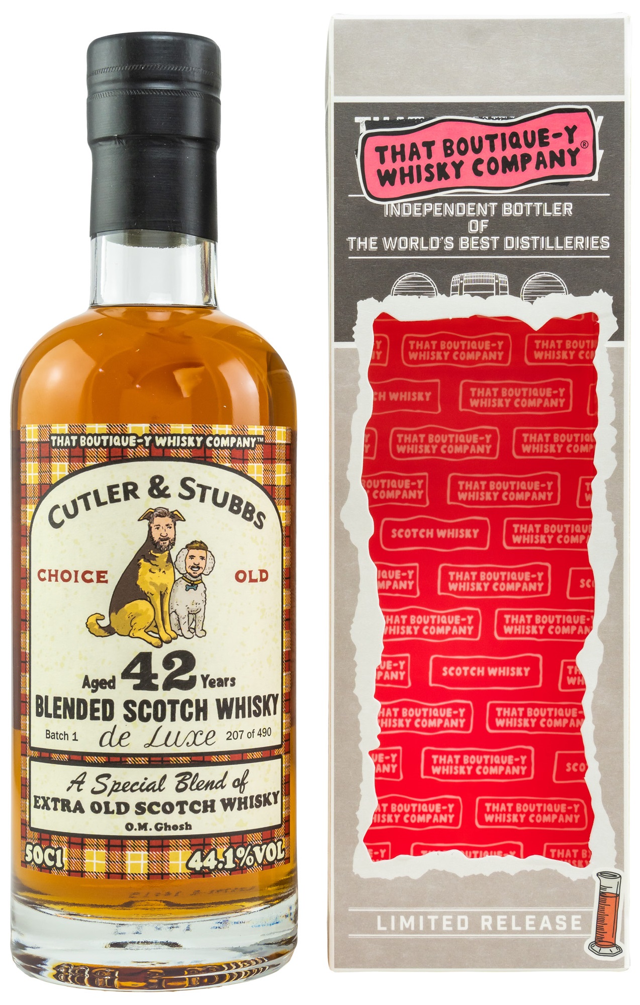 Cutler-Stubbs-Blended-Whisky-42 Cutler & Stubbs 42 Jahre Batch #1 That Boutique-y Whisky Company 44,1% vol.