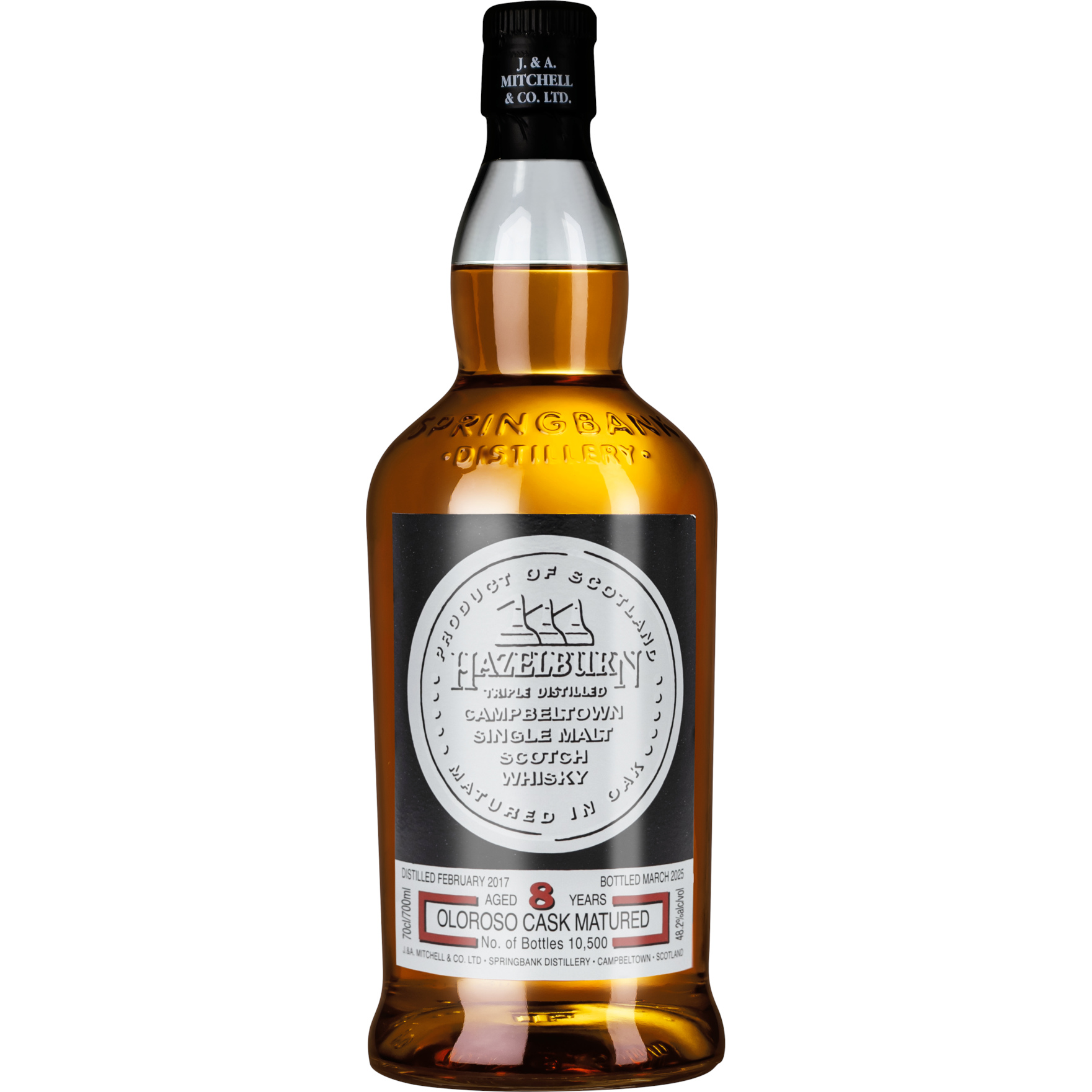 hazelburn_8_2025 Hazelburn 8 Jahre Oloroso Sherry Cask Release 2025 48,2% vol.