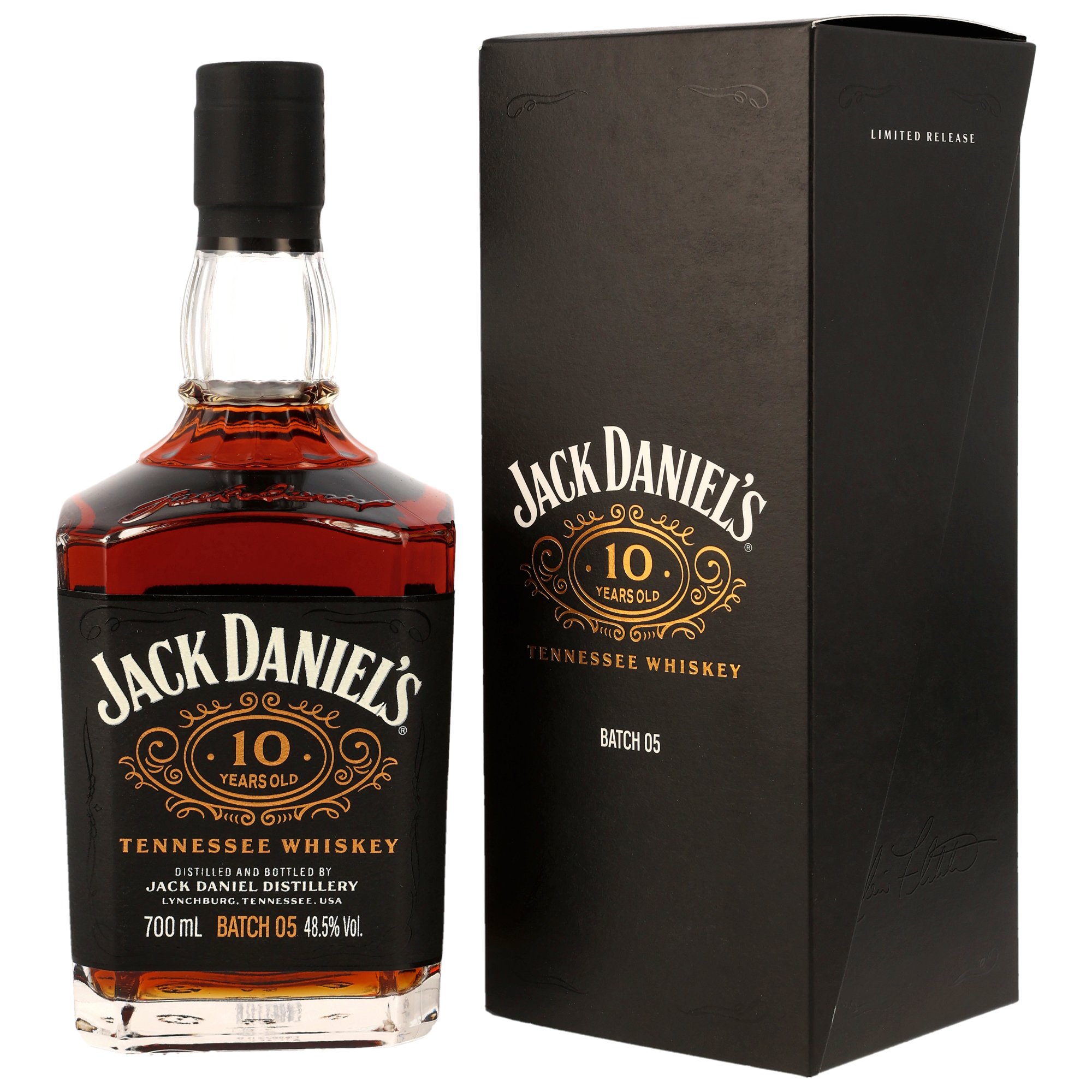 Jack Daniel's 10 Jahre Batch 05 48,5% vol.