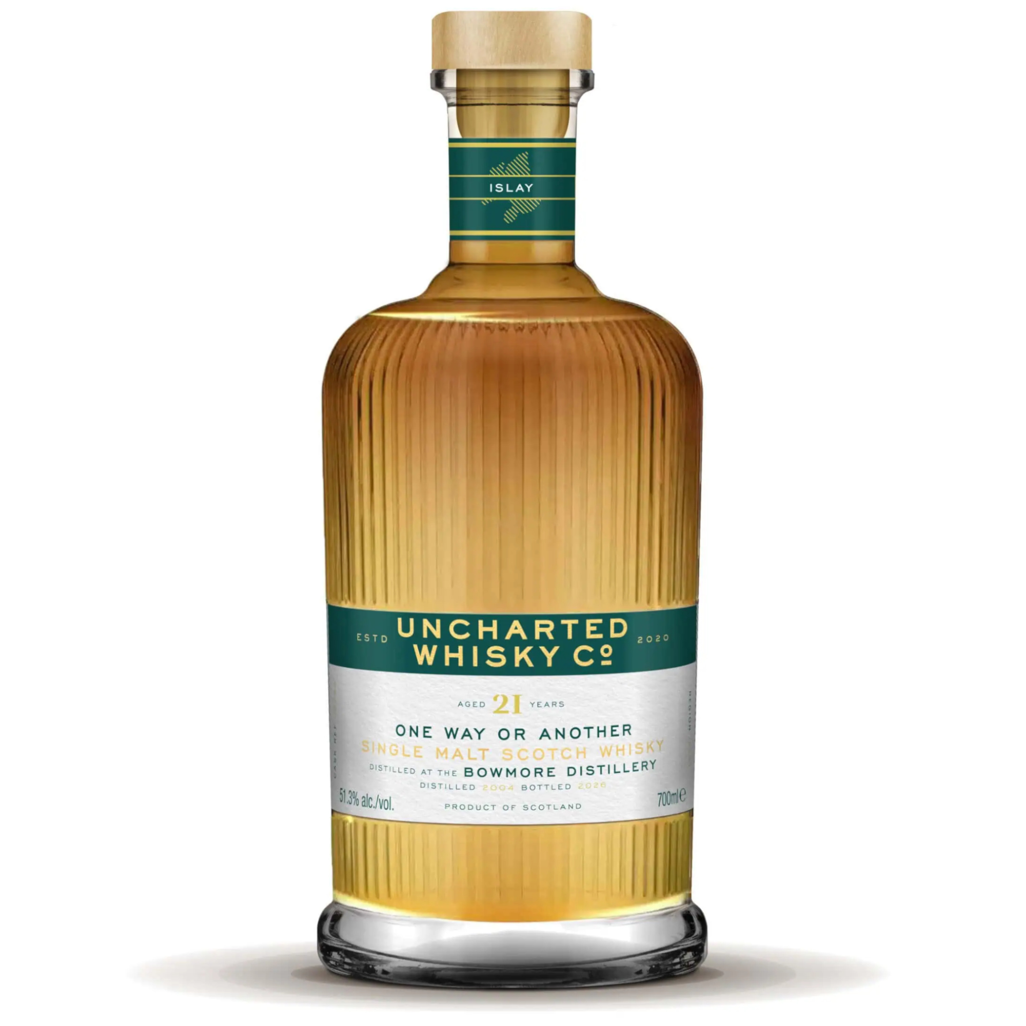 Bowmore 21 Jahre 2004/2026 Bourbon Barrel Uncharted Whisky 51,3% vol.