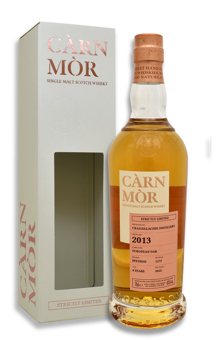 craigellachie_2013_CM Craigellachie 8 Jahre 2013/2022 Carn Mor Strictly Limited 47,5% vol.