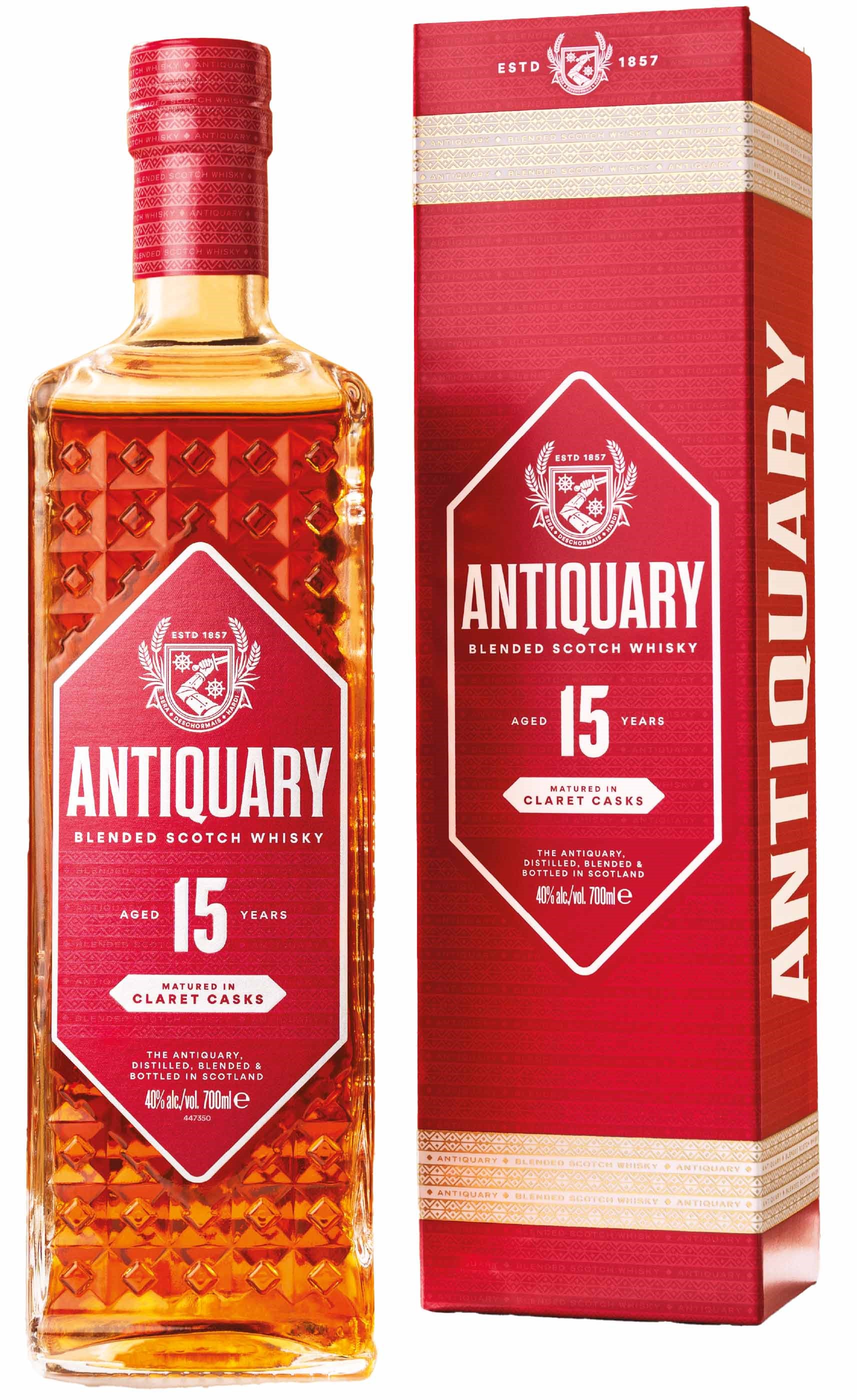Antiquary-15 Antiquary 15 Jahre Claret Redwine Casks 40% vol.