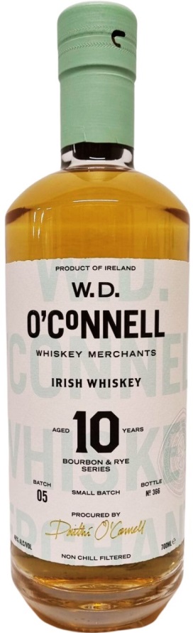 W.D. O'Connell 10 Jahre Bourbon & Rye Series 48% vol.