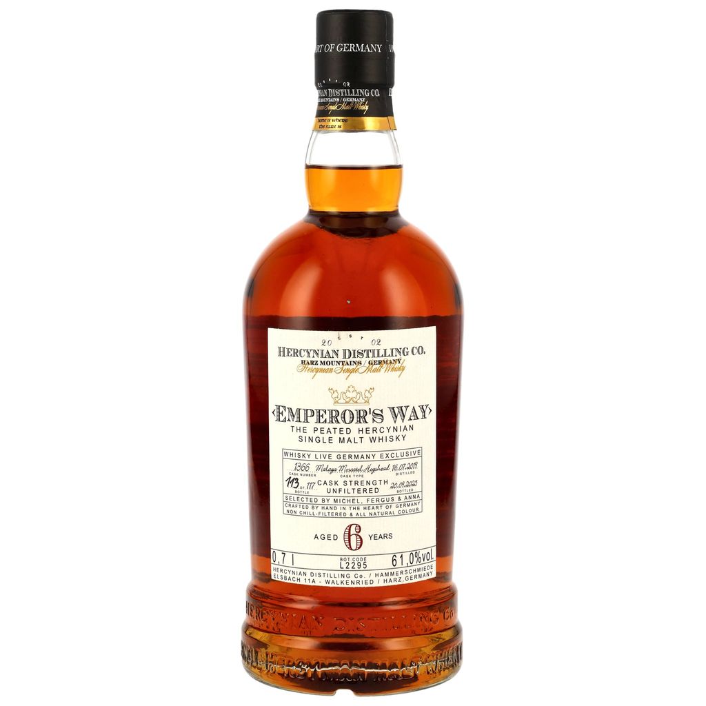 Emperor’s Way 2019/2025 Malaga/Moscatel Hogshead #1366 Whisky Live 61% vol.