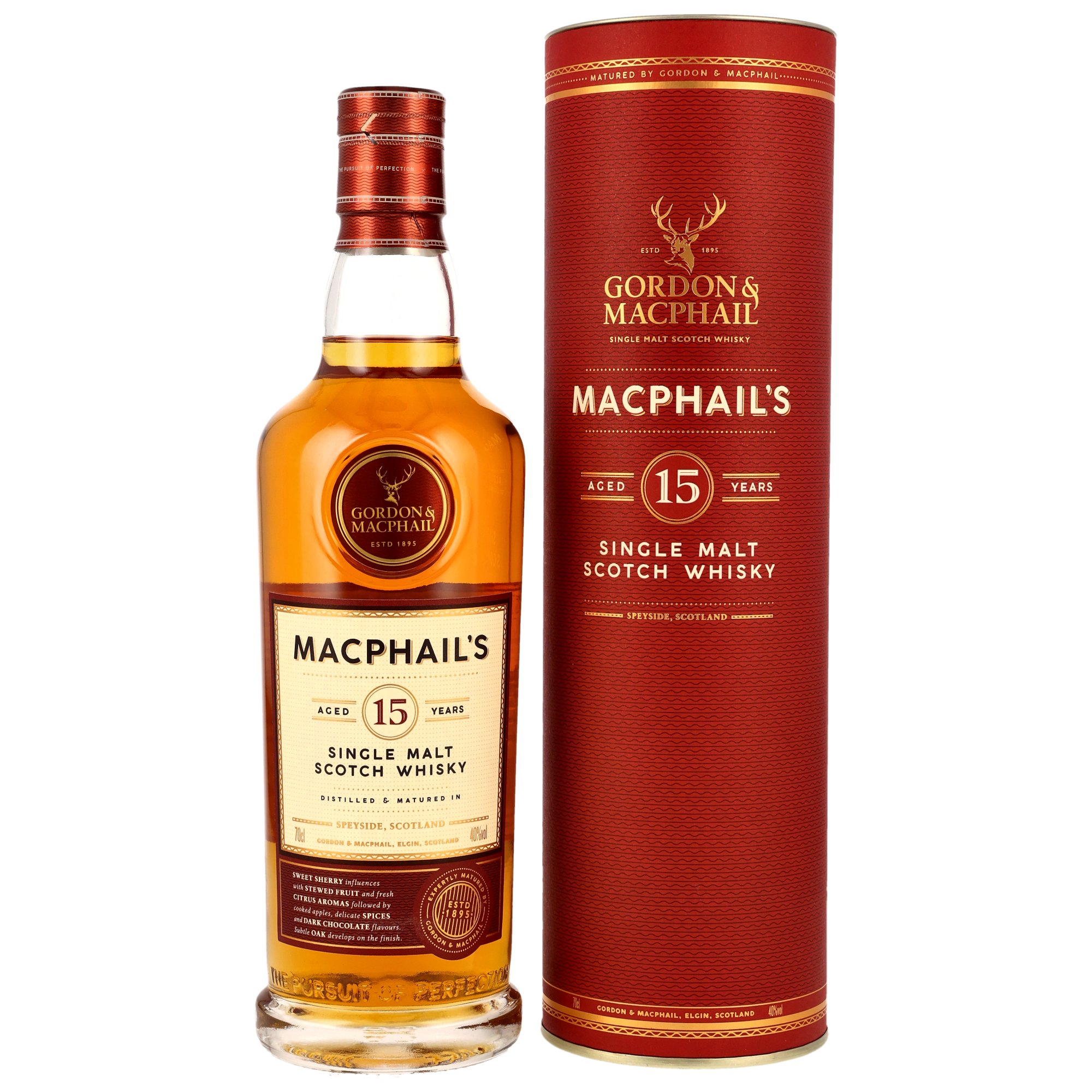 MacPhail's 15 Jahre Gordon & MacPhail 40% vol.