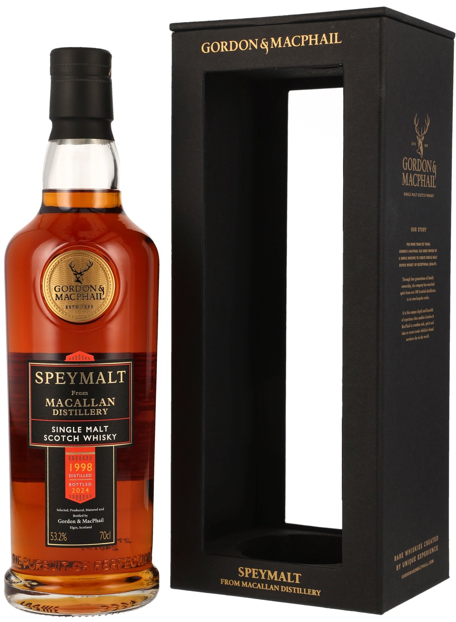 Macallan-1998-GM Speymalt Macallan 1998/2024 Sherry Cask Gordon & MacPhail #21603912 53,2% vol.
