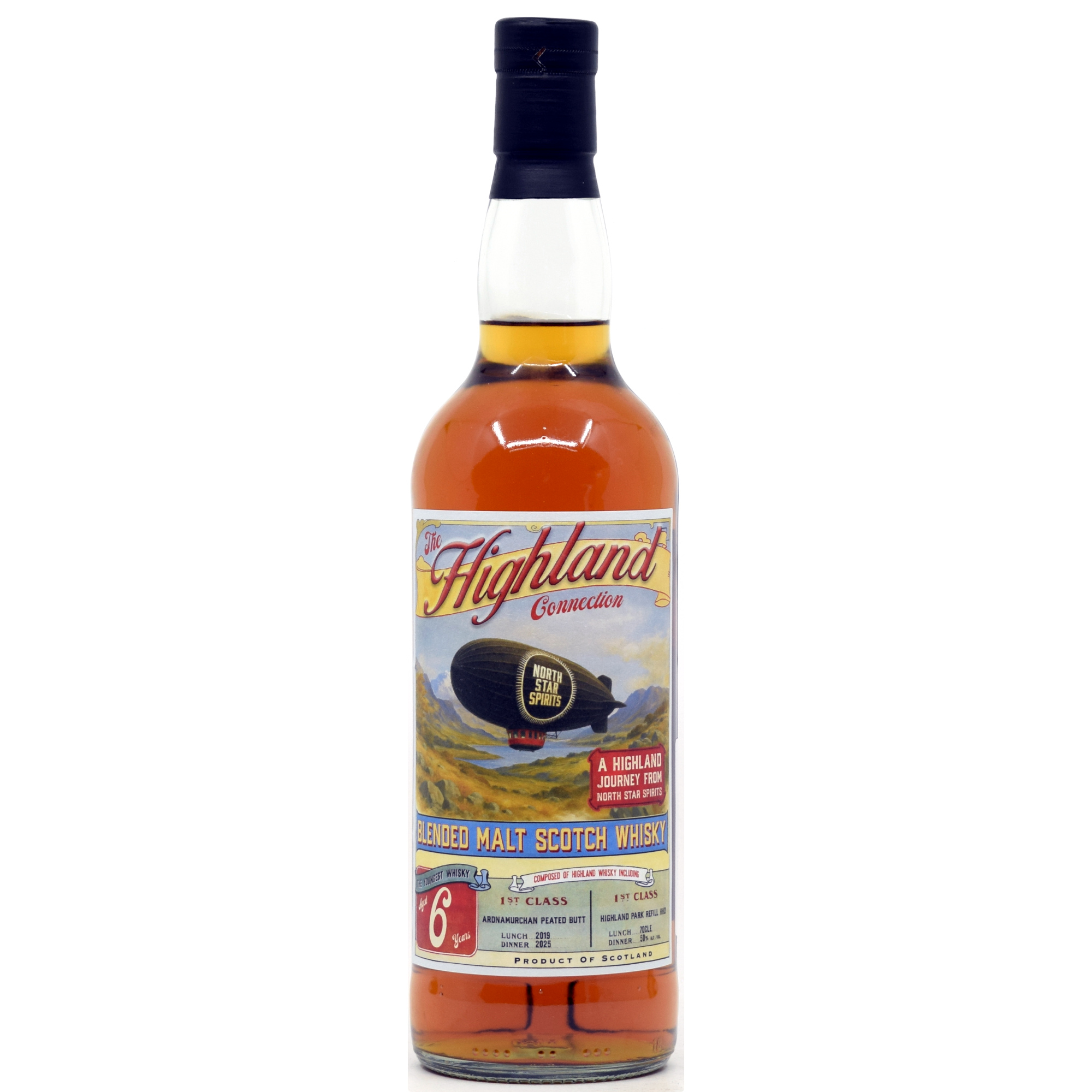 The Highland Connection (Ardnamurchan/Highland Park) 2019/2025 North Star Spirits 50% vol.