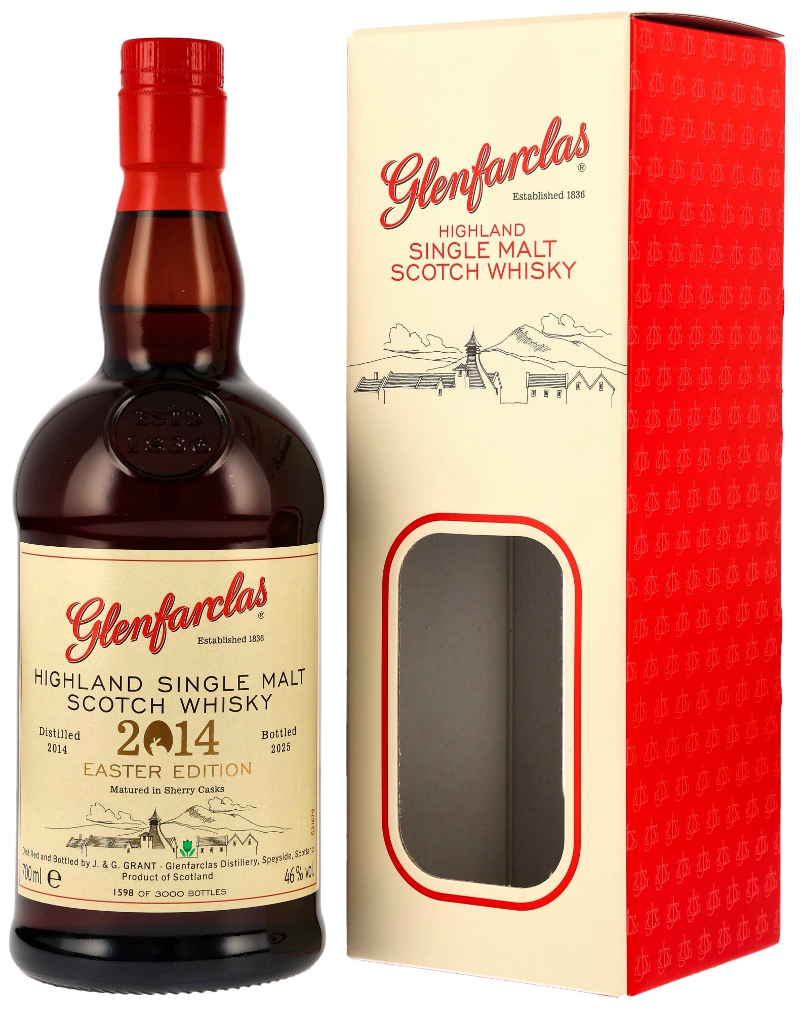 Glenfarclas-2014-2025-Easter-Edition Glenfarclas 2014/2025 Oloroso Sherry Easter Edition 46% vol.