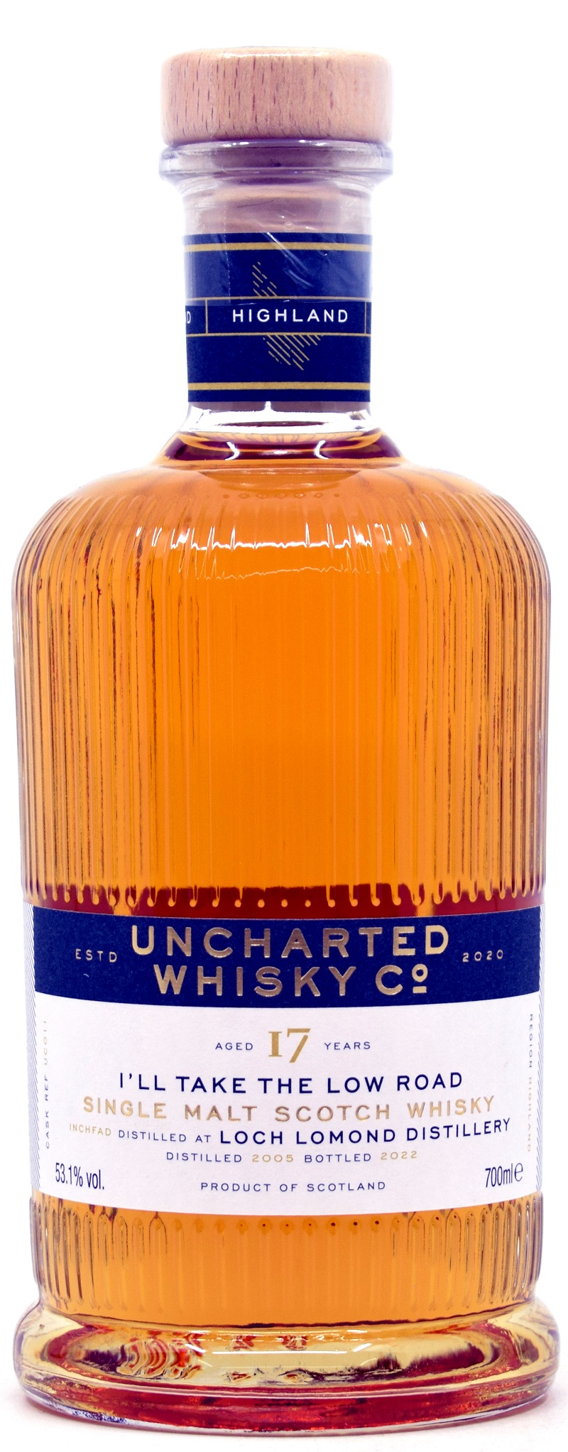 inchfad_17_UWC Inchfad 17 Jahre 2005/2022 I'll take the low road Uncharted Whisky 54% vol.