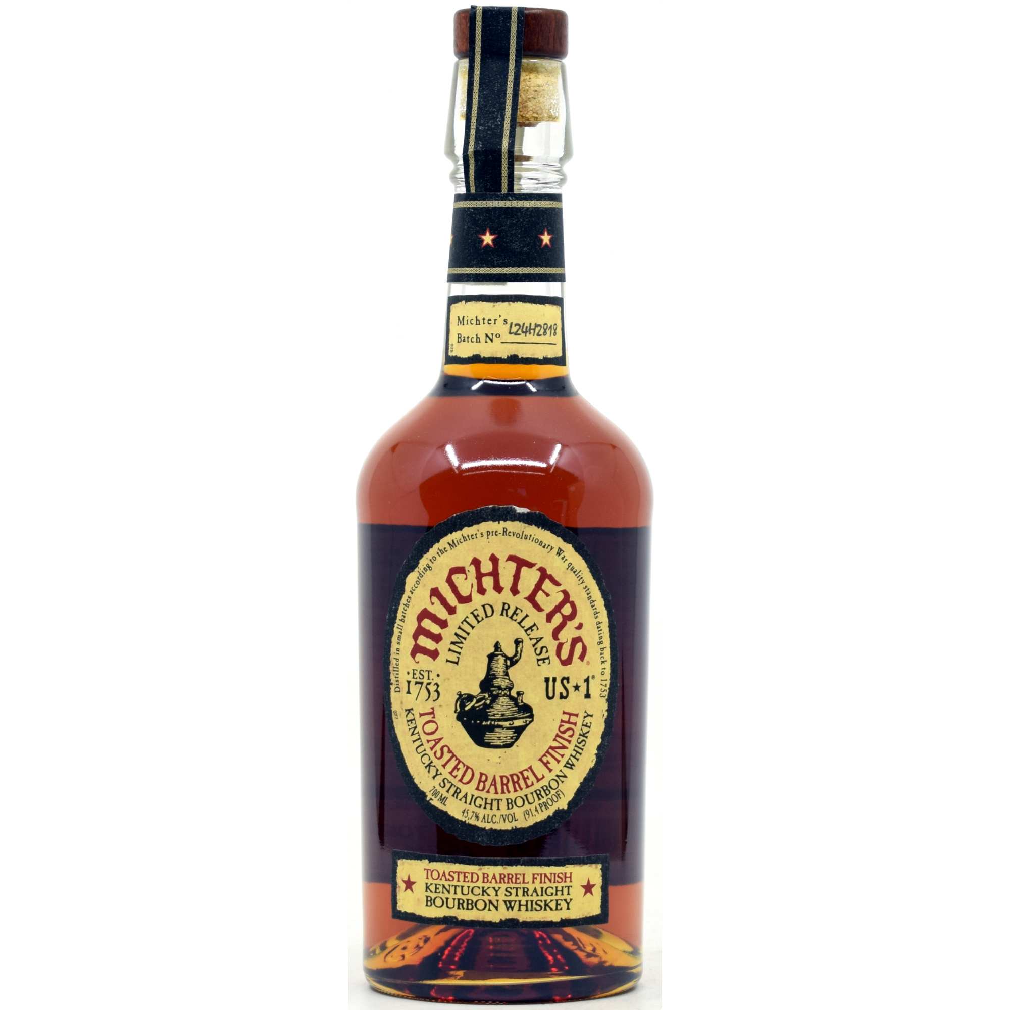 Michter’s Kentucky Straight Bourbon Whiskey Toasted Barrel Finish 45,7% vol.