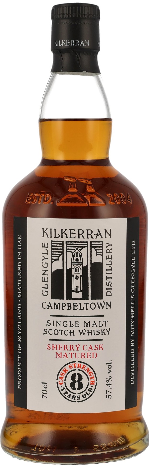 Kilkerran-8-Sherry-2024-Release Kilkerran 8 Jahre Sherry Casks 57,4% vol.