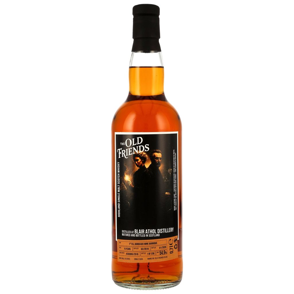 Blair Athol 2010/2026 1st Fill Bordeaux Barrique The Old Friends 54,9% vol.
