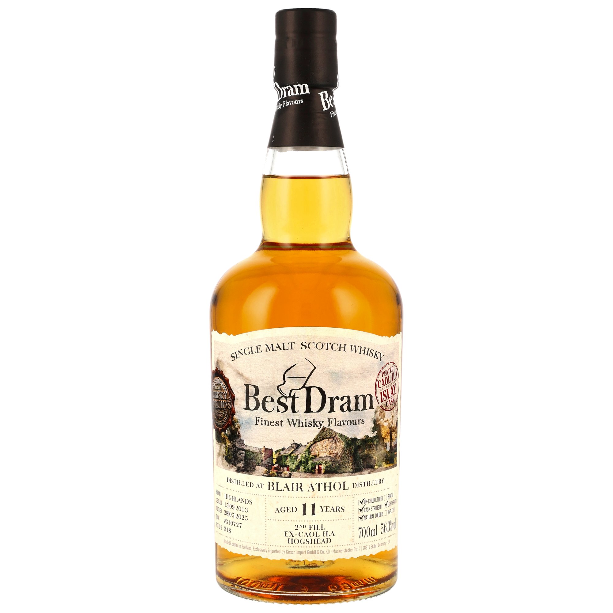Blair Athol 2013/2025 Ex Caol Ila Cask Best Dram 56% vol.