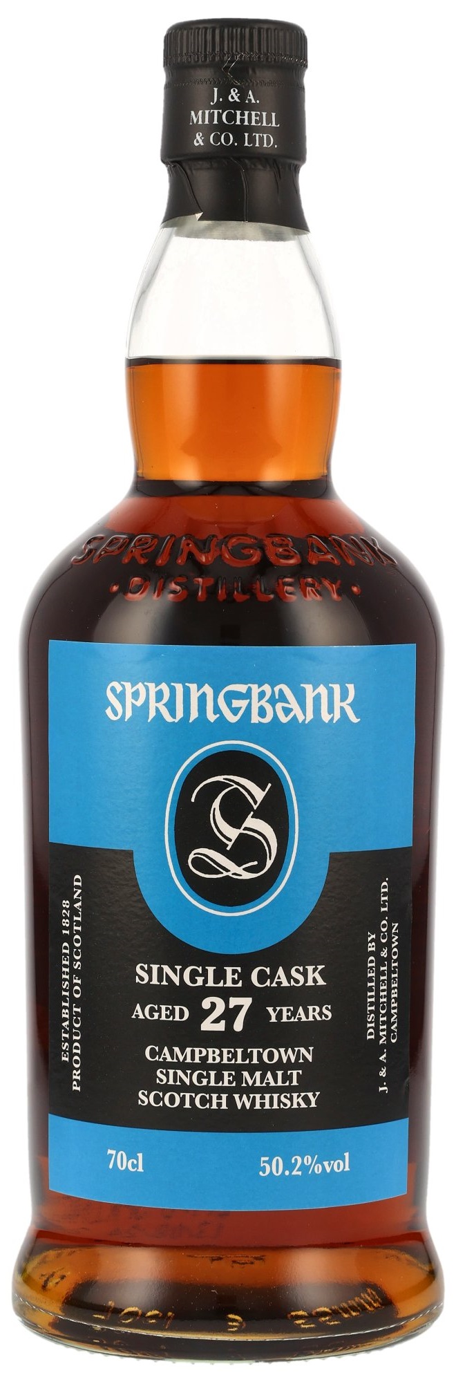 Springbank-1996-27 Springbank 27 Jahre 1996/2024 Refill Sherry Hogshead 50,2% vol.